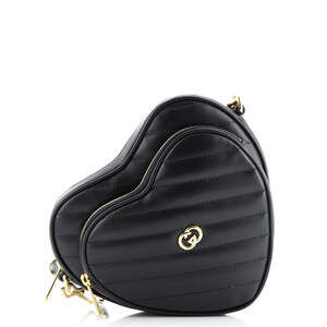 Gucci Interlocking G Heart Shoulder Bag #224491G16B